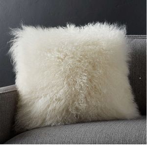Mongolian Sheepskin Pillow